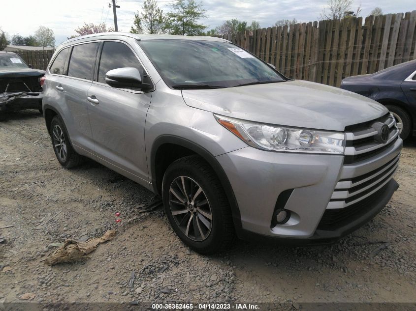 2018 TOYOTA HIGHLANDER SE/XLE - 5TDKZRFH9JS264817