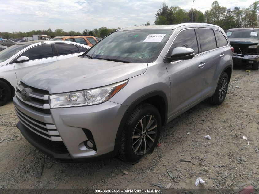 2018 TOYOTA HIGHLANDER SE/XLE - 5TDKZRFH9JS264817