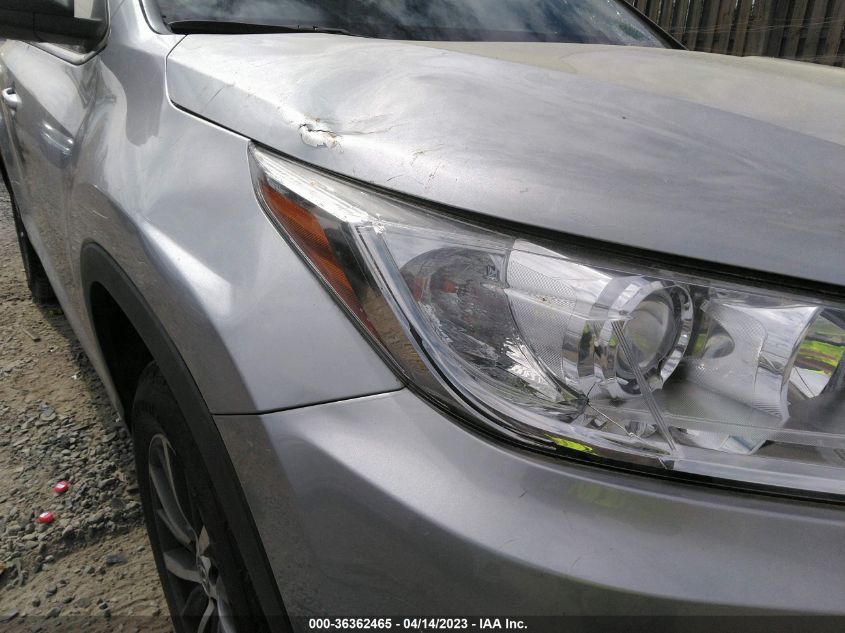 2018 TOYOTA HIGHLANDER SE/XLE - 5TDKZRFH9JS264817