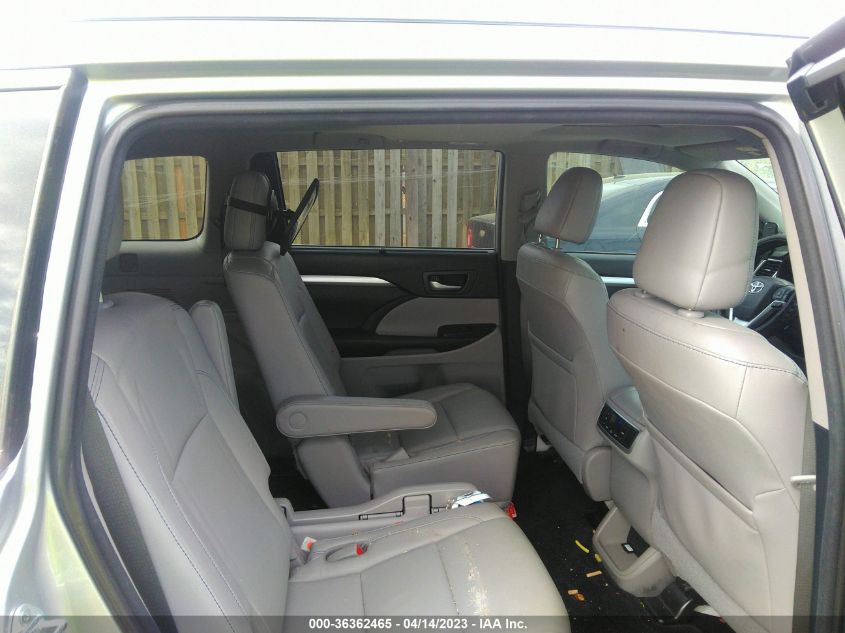 2018 TOYOTA HIGHLANDER SE/XLE - 5TDKZRFH9JS264817