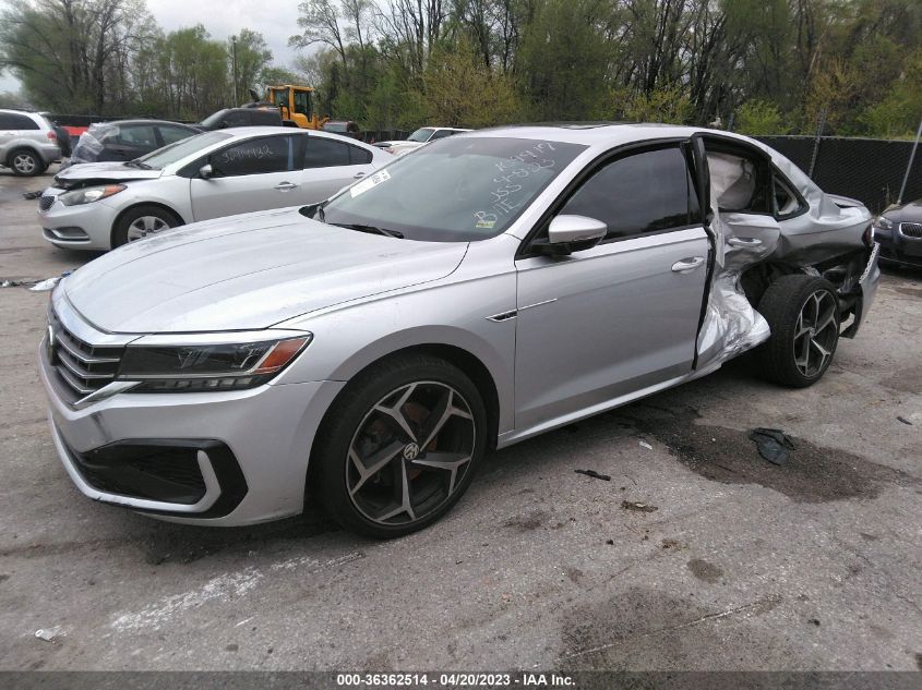 2020 VOLKSWAGEN PASSAT 2.0T R-LINE - 1VWMA7A38LC013238