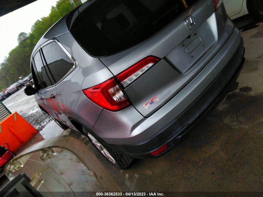 2019 HONDA PILOT LX - 5FNYF5H16KB043404