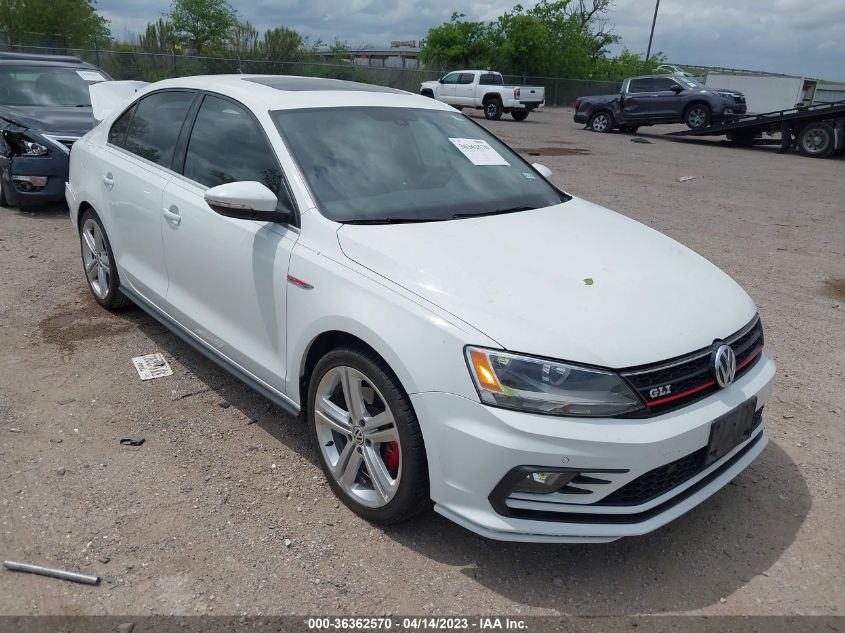 2016 VOLKSWAGEN JETTA SEDAN 2.0T GLI SE - 3VW5S7AJ3GM419111