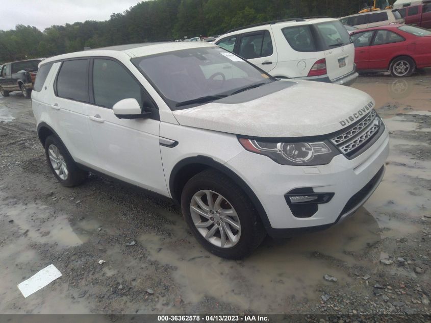 SALCR2RX0JH733580 LAND ROVER DISCOVERY SPORT HSE 2018