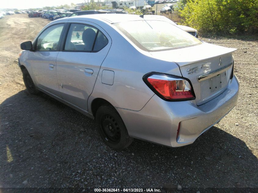 2021 MITSUBISHI MIRAGE G4 ES/LE/CARBONITE EDITION - ML32FUFJ1MHF00616