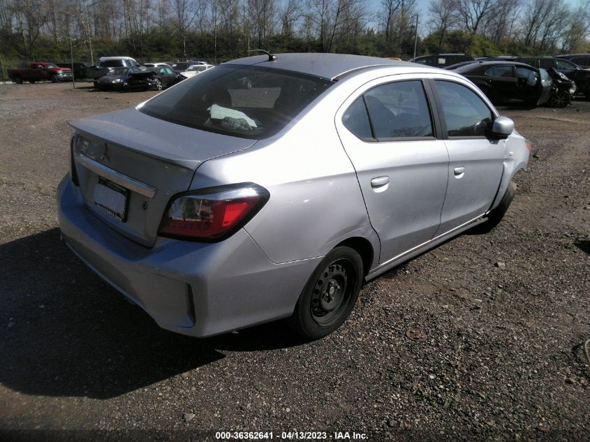2021 MITSUBISHI MIRAGE G4 ES/LE/CARBONITE EDITION - ML32FUFJ1MHF00616