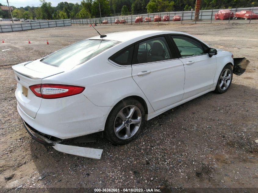 2016 FORD FUSION S - 3FA6P0G76GR190783