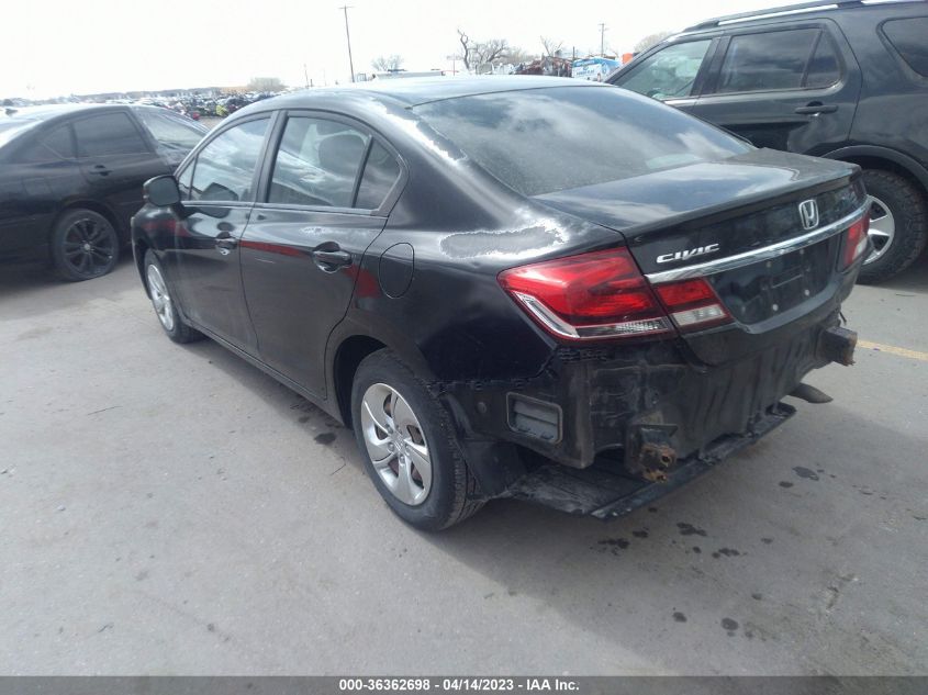 2013 HONDA CIVIC SDN LX - 2HGFB2F51DH548434