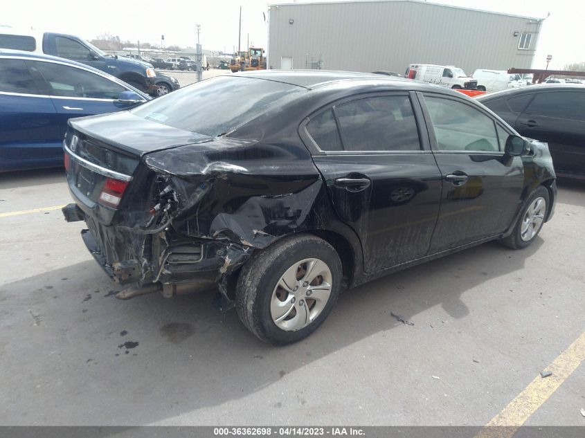 2013 HONDA CIVIC SDN LX - 2HGFB2F51DH548434