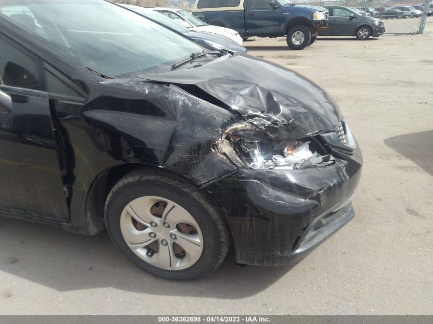 2013 HONDA CIVIC SDN LX - 2HGFB2F51DH548434