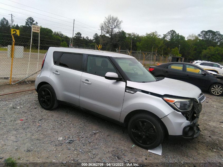 2018 KIA SOUL BASE - KNDJN2A26J7515711