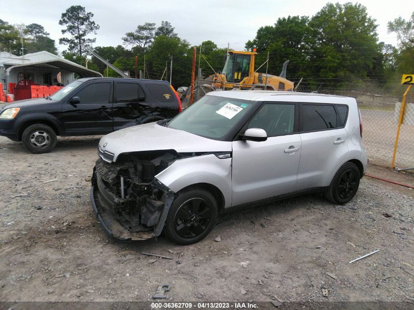 2018 KIA SOUL BASE - KNDJN2A26J7515711