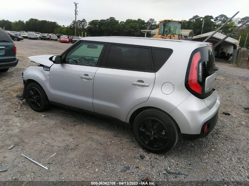 2018 KIA SOUL BASE - KNDJN2A26J7515711