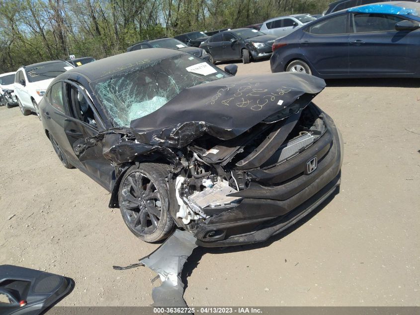 2020 HONDA CIVIC SEDAN SPORT - 19XFC2E84LE002681