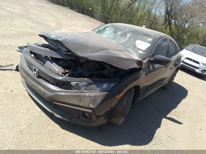 2020 HONDA CIVIC SEDAN SPORT - 19XFC2E84LE002681