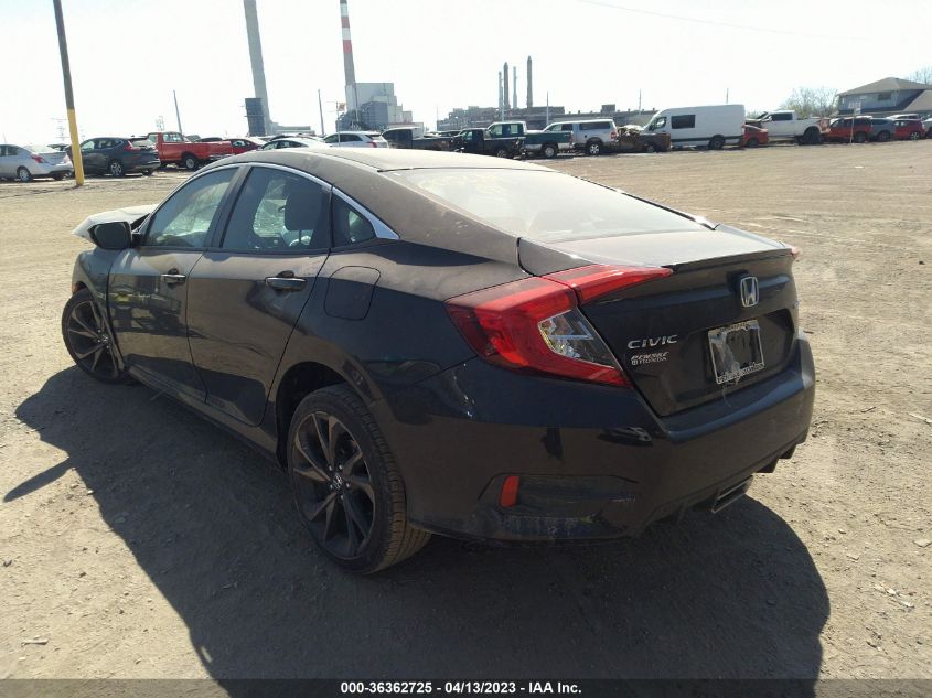 2020 HONDA CIVIC SEDAN SPORT - 19XFC2E84LE002681
