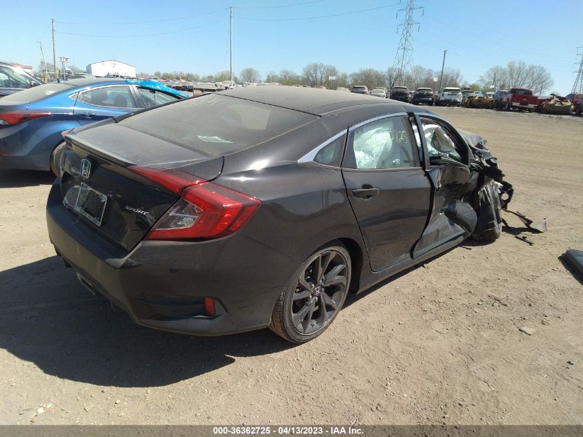 2020 HONDA CIVIC SEDAN SPORT - 19XFC2E84LE002681