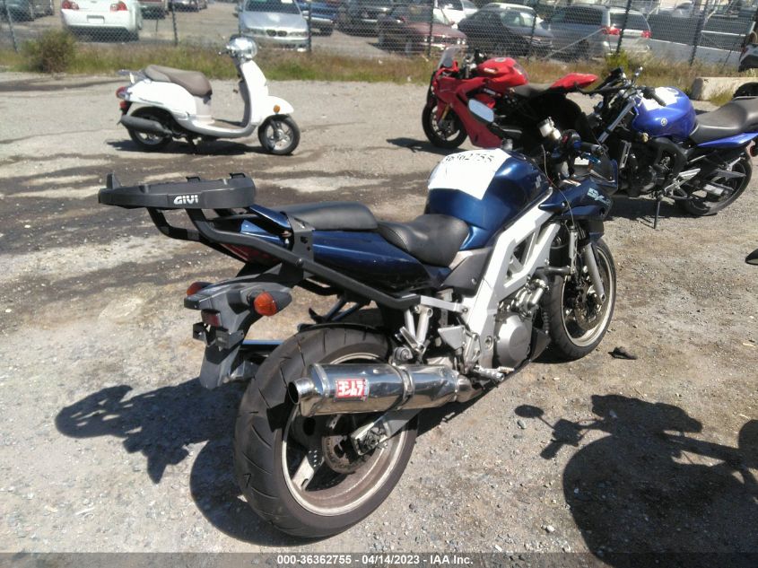 2004 SUZUKI SV1000 SK3 JS1VT54AX42100463