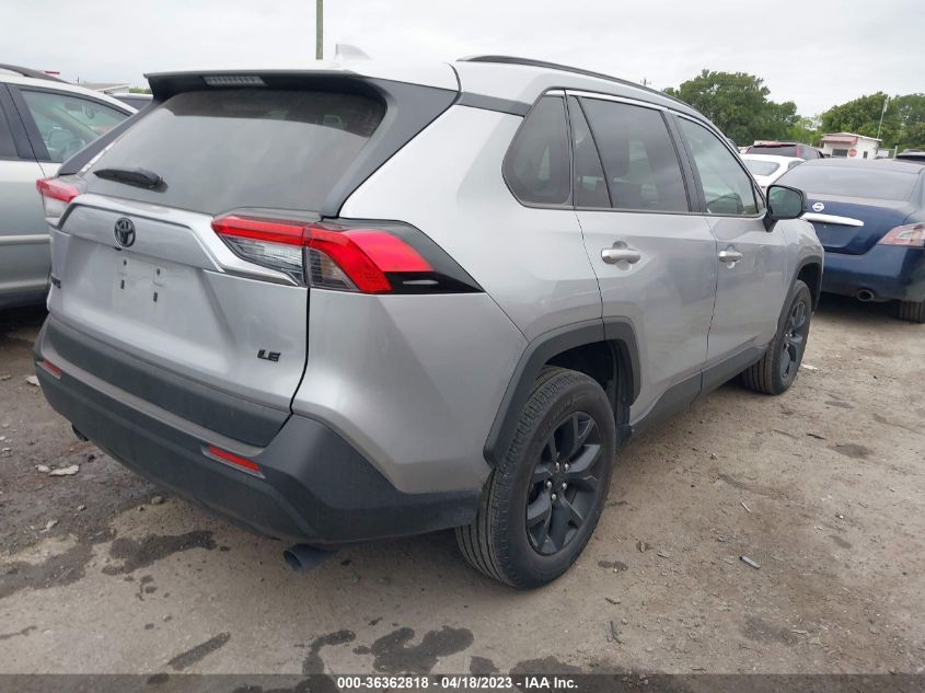 2021 TOYOTA RAV4 LE - 2T3H1RFV1MW180694