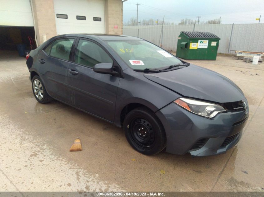 2014 TOYOTA COROLLA L/LE/S/S PLUS/LE PLUS - 5YFBURHE8EP026263