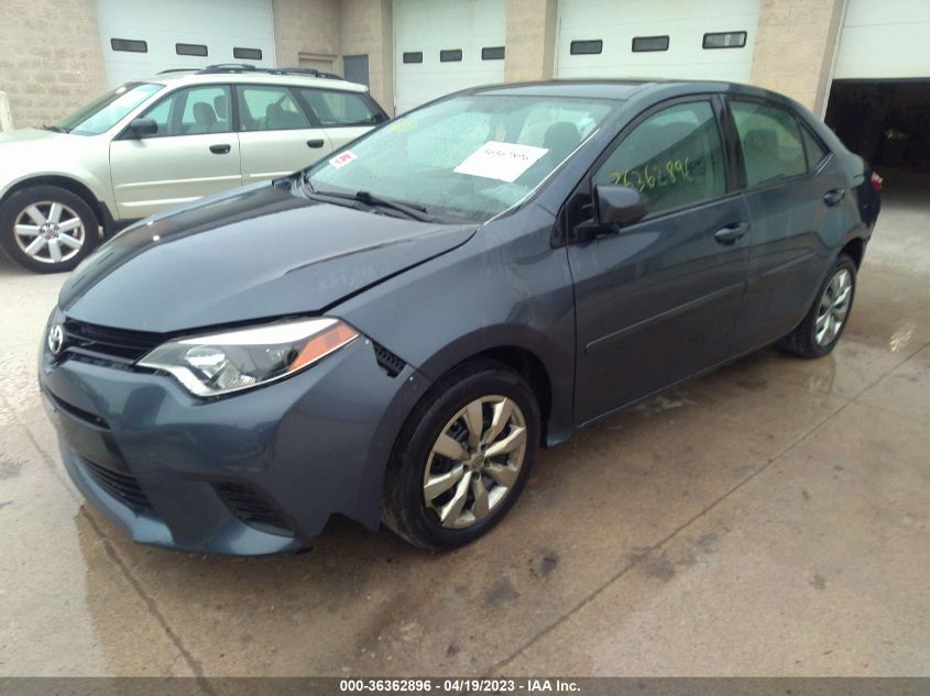 2014 TOYOTA COROLLA L/LE/S/S PLUS/LE PLUS - 5YFBURHE8EP026263