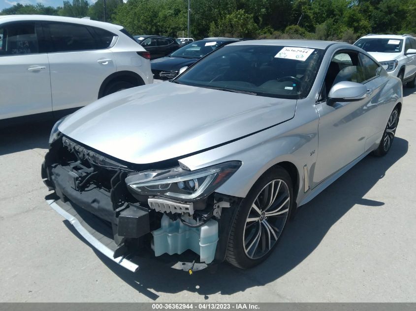 2020 INFINITI Q60 3.0T LUXE JN1EV7ELXLM380564