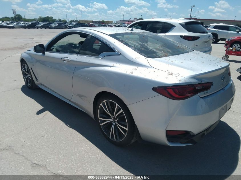 2020 INFINITI Q60 3.0T LUXE JN1EV7ELXLM380564