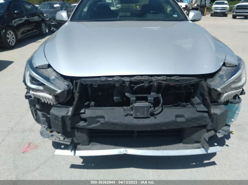2020 INFINITI Q60 3.0T LUXE JN1EV7ELXLM380564