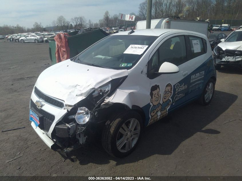 2014 CHEVROLET SPARK LS - KL8CA6S94EC541026