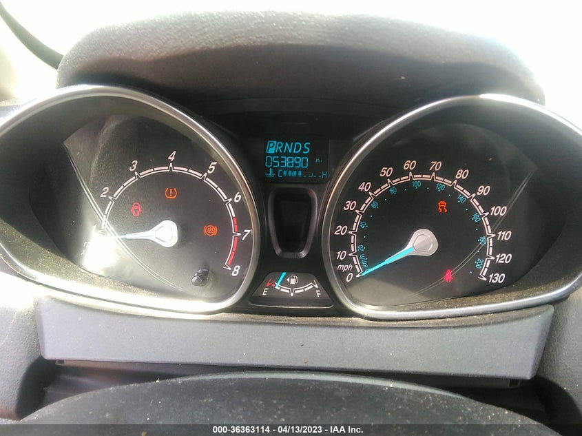 VIN 3FADP4BJXKM149645 2019 FORD FIESTA SE