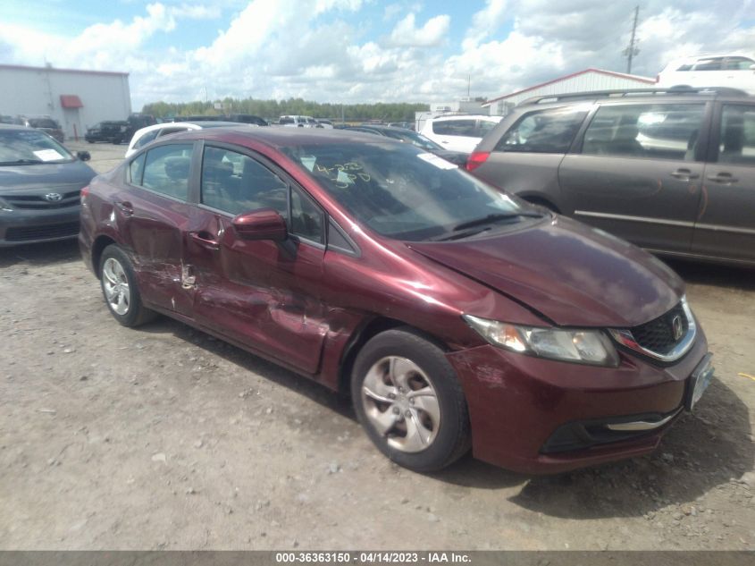 2014 HONDA CIVIC SEDAN LX - 2HGFB2F59EH514999