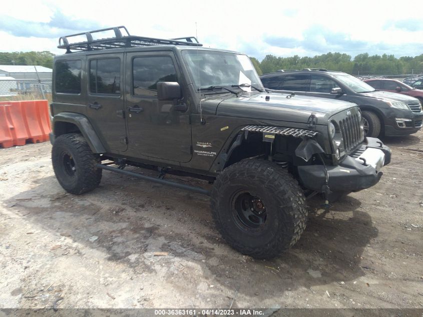 2015 JEEP WRANGLER UNLIMITED SAHARA - 1C4BJWEG9FL639788