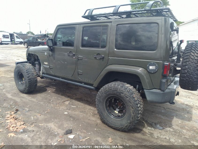2015 JEEP WRANGLER UNLIMITED SAHARA - 1C4BJWEG9FL639788