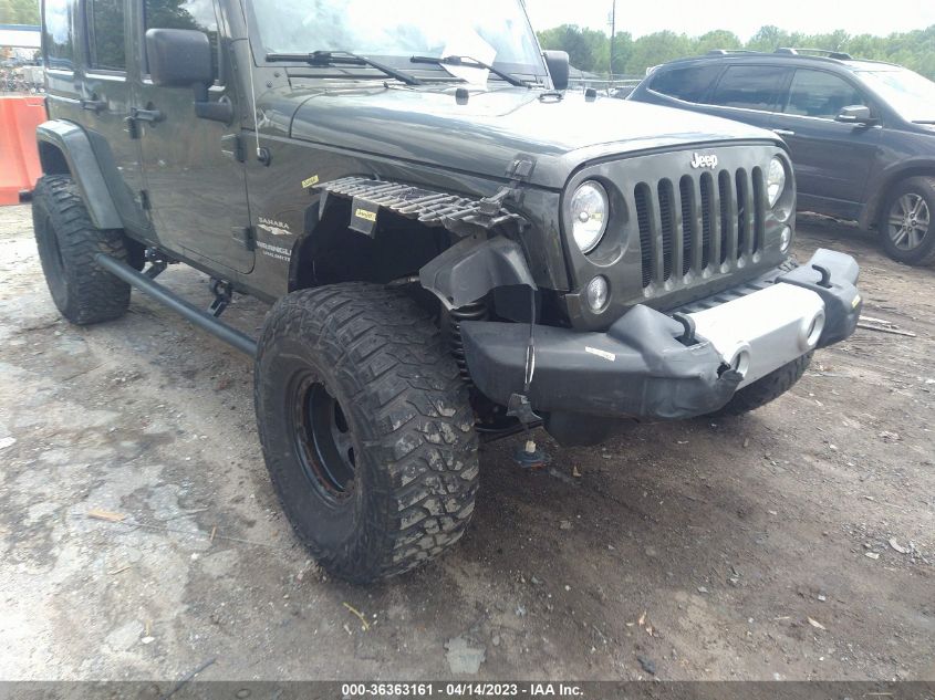 2015 JEEP WRANGLER UNLIMITED SAHARA - 1C4BJWEG9FL639788