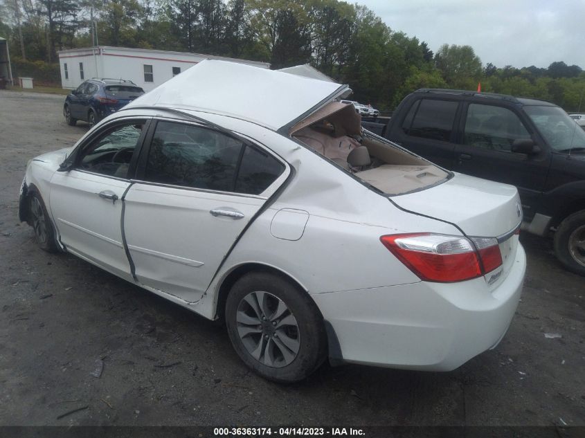 2014 HONDA ACCORD SEDAN LX - 1HGCR2F3XEA151351
