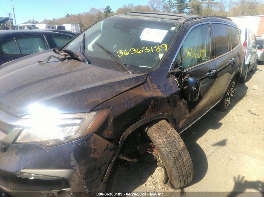 2022 HONDA PILOT ELITE - 5FNYF6H01NB047460