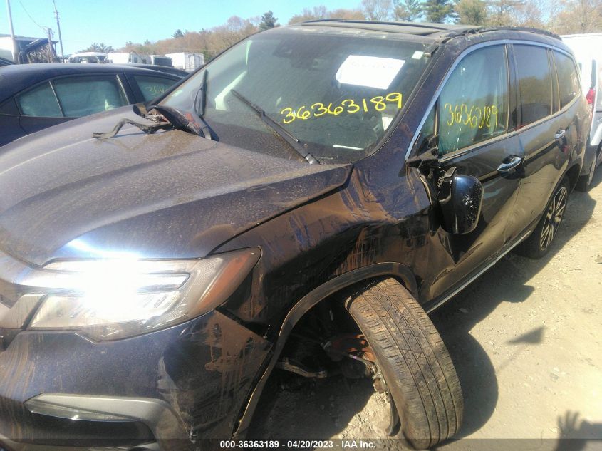 2022 HONDA PILOT ELITE - 5FNYF6H01NB047460