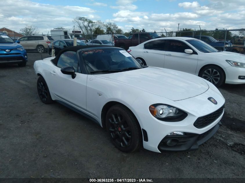 2017 FIAT 124 SPIDER ELABORAZIONE ABARTH - JC1NFAEK2H0124185