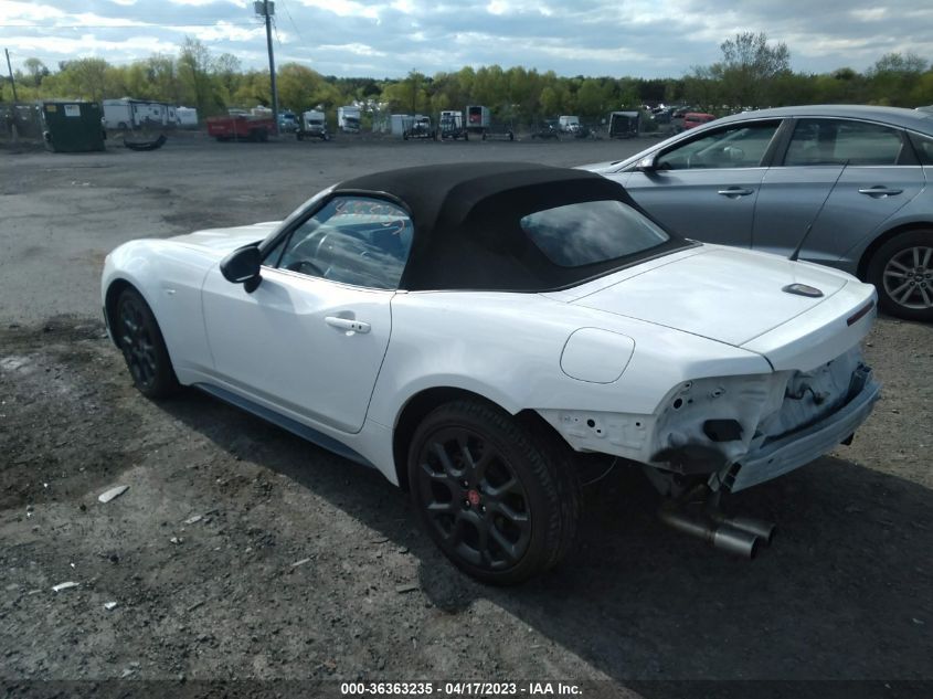 2017 FIAT 124 SPIDER ELABORAZIONE ABARTH - JC1NFAEK2H0124185