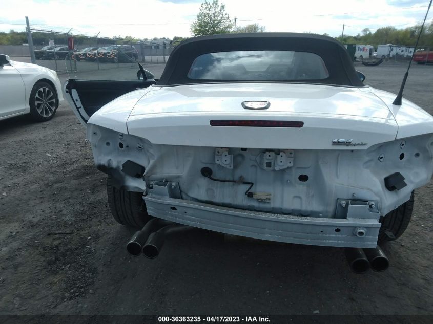 2017 FIAT 124 SPIDER ELABORAZIONE ABARTH - JC1NFAEK2H0124185