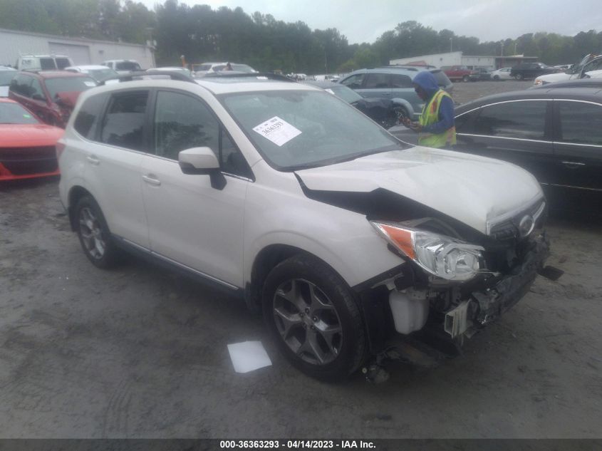2016 SUBARU FORESTER 2.5I TOURING - JF2SJAXC3GH564685