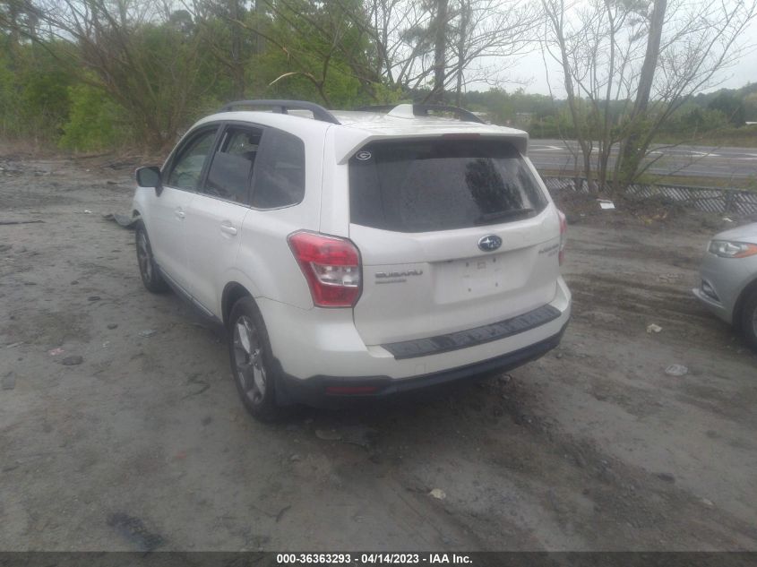 2016 SUBARU FORESTER 2.5I TOURING - JF2SJAXC3GH564685