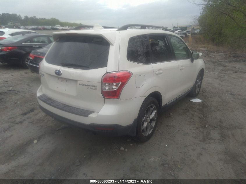 2016 SUBARU FORESTER 2.5I TOURING - JF2SJAXC3GH564685