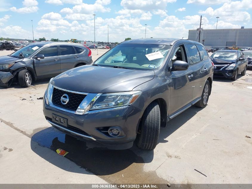 2014 NISSAN PATHFINDER S - 5N1AR2MN3EC683468