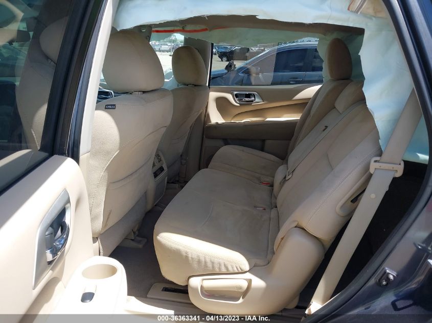 2014 NISSAN PATHFINDER S - 5N1AR2MN3EC683468