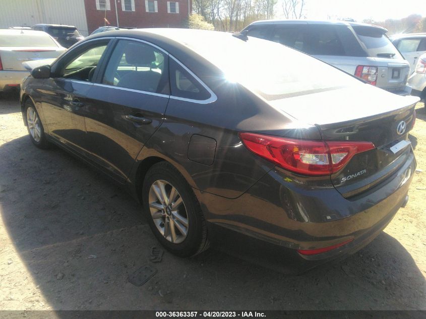 2017 HYUNDAI SONATA 2.4L - 5NPE24AF2HH574561