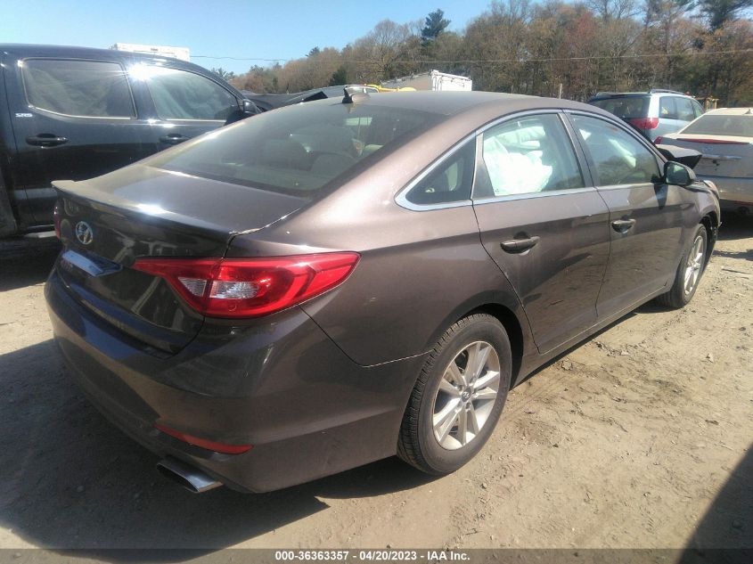 2017 HYUNDAI SONATA 2.4L - 5NPE24AF2HH574561