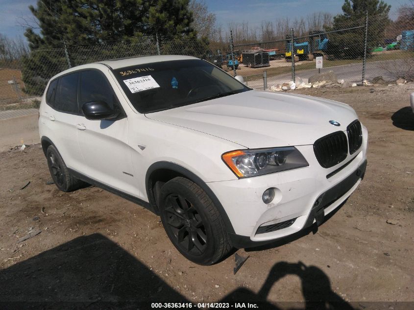 2013 BMW X3 XDRIVE35I - 5UXWX7C52DL978363