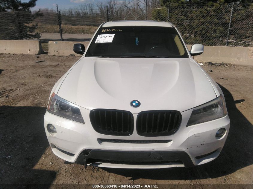 2013 BMW X3 XDRIVE35I - 5UXWX7C52DL978363
