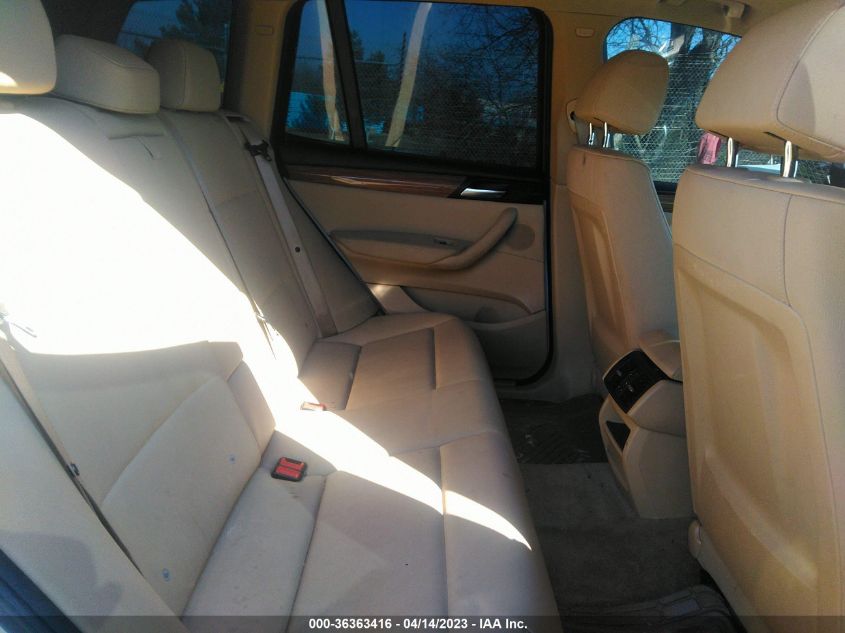2013 BMW X3 XDRIVE35I - 5UXWX7C52DL978363